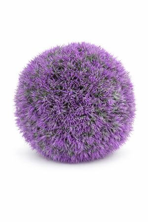 Fialová umelá buxusová guľa 28cm