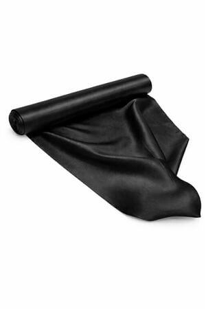 Fekete szatén szalag 48cm