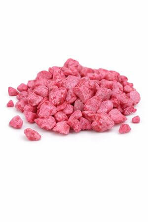 Nagy sötétrózsaszín dekorációs kövek 1kg