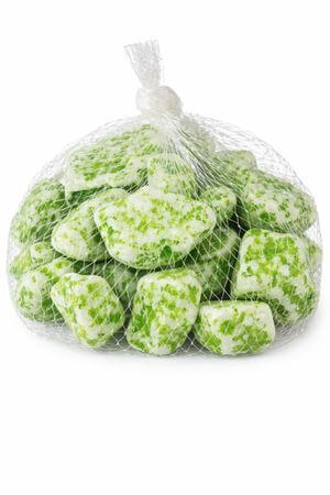 Zelené veľké dekoračné kamene 0,7 kg