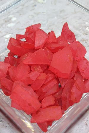 Červené ledové kameny 500g