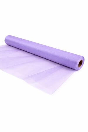 Fialová organza 48cm x 10m