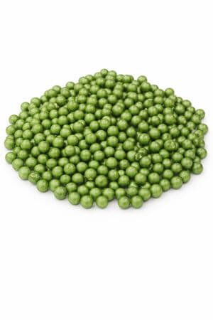 Zöld dekoratív polisztirol golyók 50g