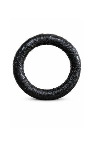 Szalmakoszorú 30cm csomagolva