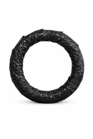 Szalmakoszorú 50cm csomagolva