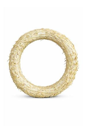 Szalmakoszorú 40cm