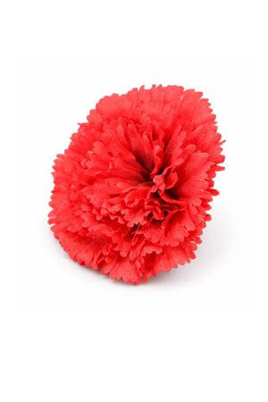 Piros mű szegfű 12db 8cm