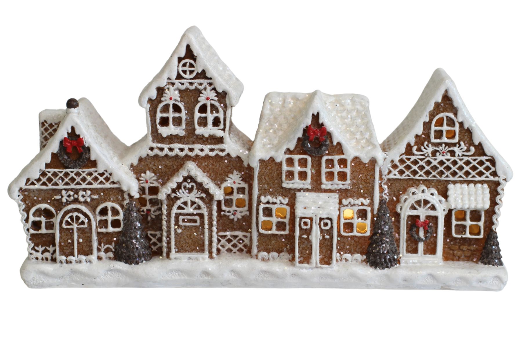 Svietiaca perníková dedinka 24cm