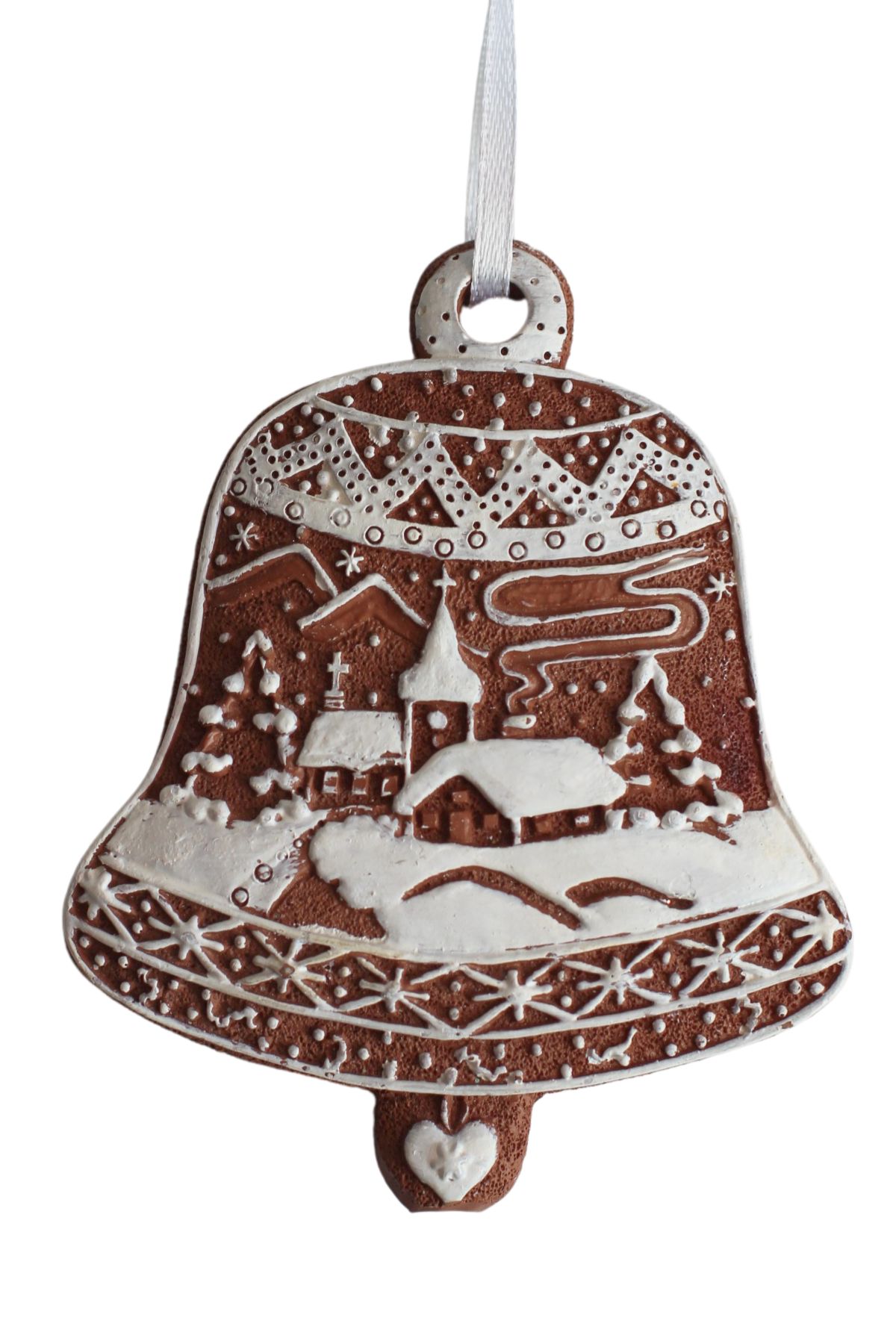 Perníková vianočná ozdoba Zvonček 10cm