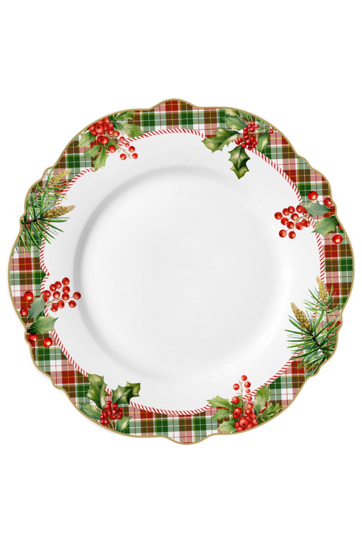 Karácsonyi sekély tányér 27cm