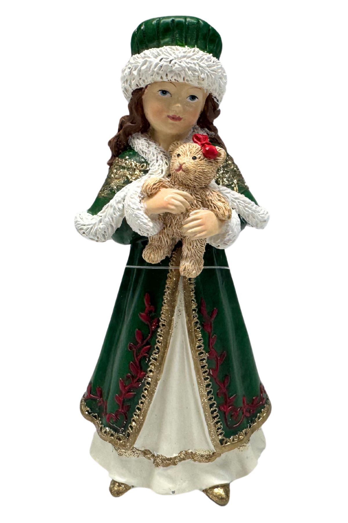 Tradiční vánoční figurka holčičky 17cm