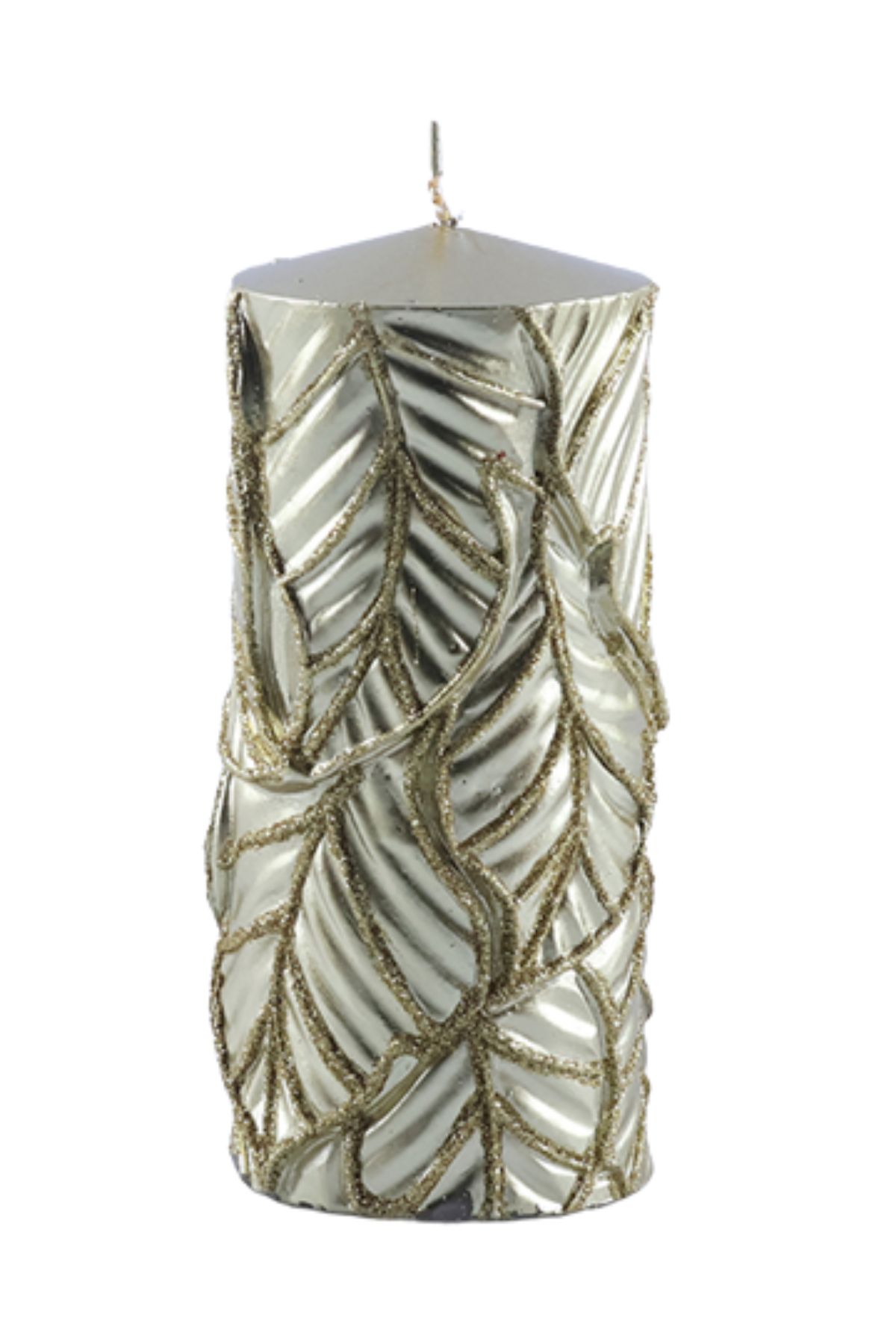 Zlatá sviečka LUX 15cm