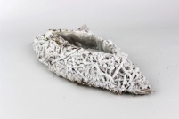 Aranžérsky základ zasnežená lodička