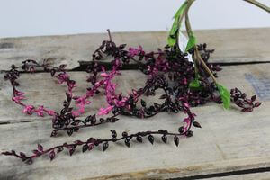 Fialový umělý větev 125cm