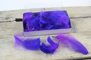 Lila dekorációs toll