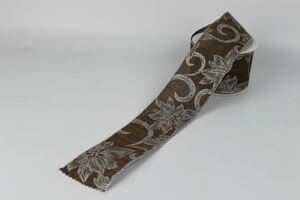 Hnedostrieborná exkluzívna stuha