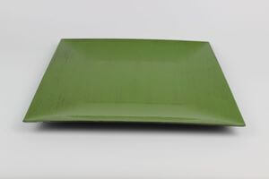 Sárga négyzet alakú tálca 33cm