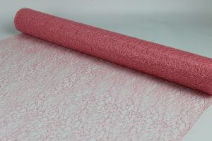 Fáradt rózsaszín pókhálós organza 