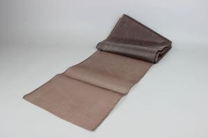 Barna átlátszó organza 22cm 6db 