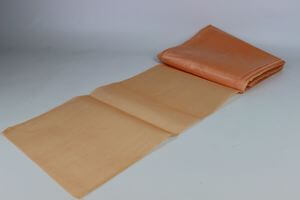 Barack színű átlátszó organza 22cm 6db 