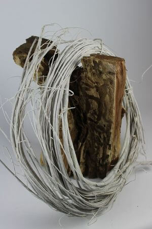 Biela umelá liana 155cm