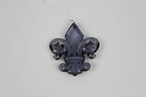 Fialový  dymový ornament