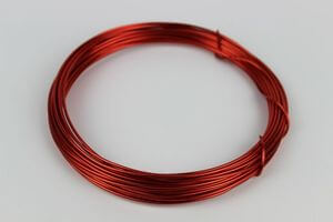 Piros drót dekoráláshoz 
