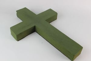 Zelený kříž florex 62cm