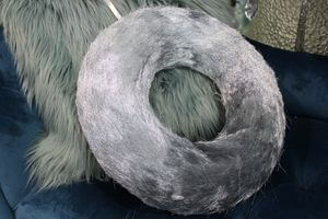 Strieborný venček na dvere 38cm